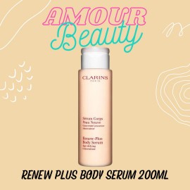 Clarins RENEW PLUS BODY SERUM 200ML